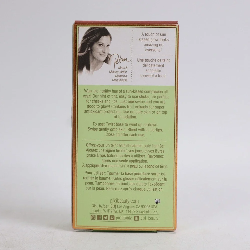 Pixi On The Glow Bronze Tinted Moisturizer Stick Bronzer - Beach Glow - 0.6oz